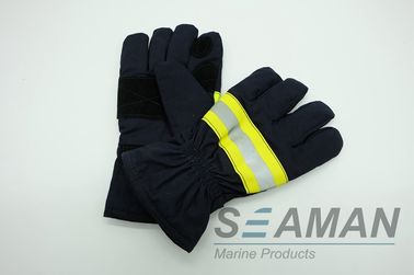 安全海洋の消火活動装置の防火効力のある綿の救助の消防士の手袋